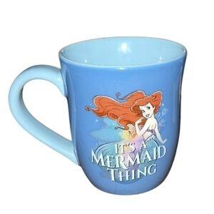 Disney Blue Ariel "It's a Mermaid Thing" Ceramic Coffee Mug